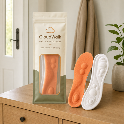 CloudWalk verpakking en inlegzolen