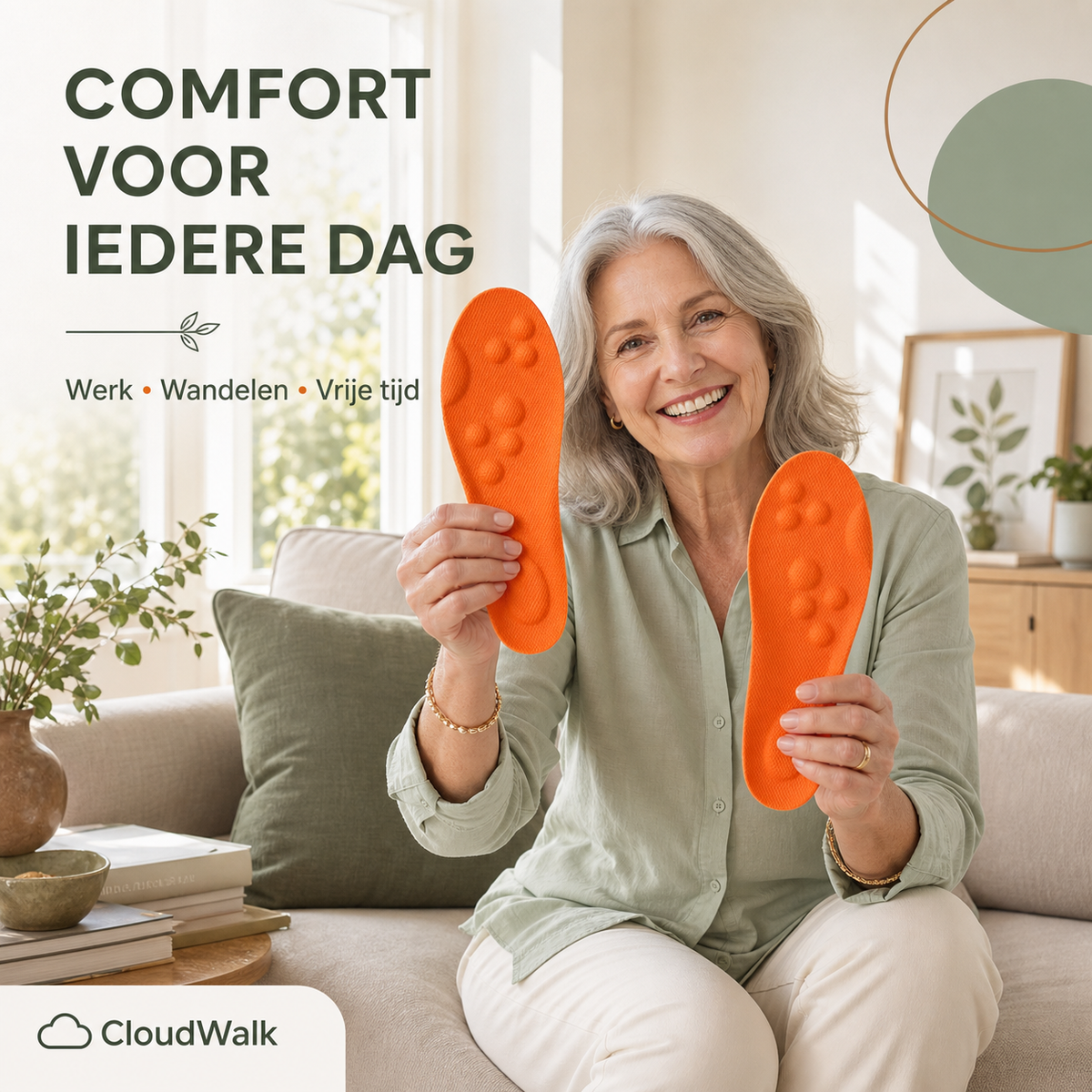 CloudWalk voor werk wandelen en vrije tijd