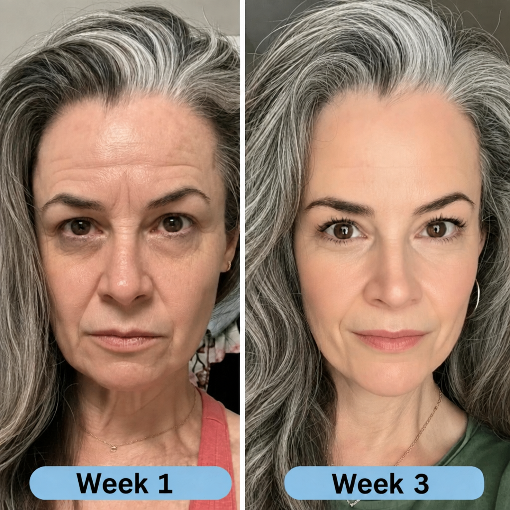 Voor en na - week 1 tot week 3