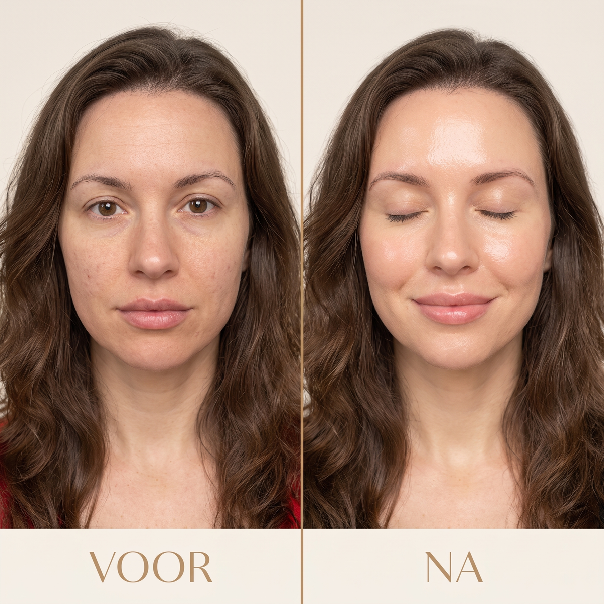 Voor en na resultaat
