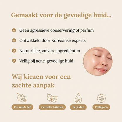 Gemaakt voor de gevoelige huid