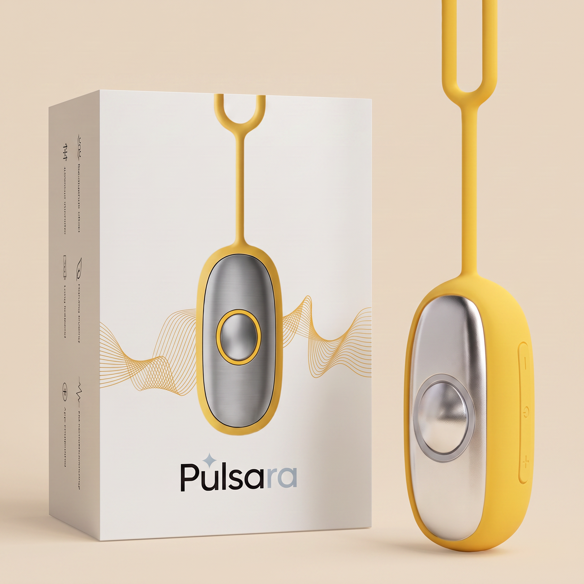 Pulsara, kleur Geel, verpakking