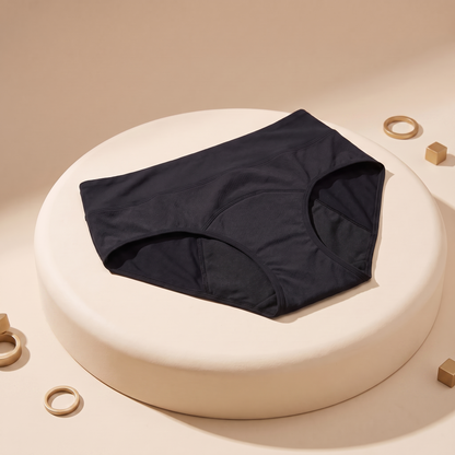 Linvara hoge-taille slip, professionele studiofoto
