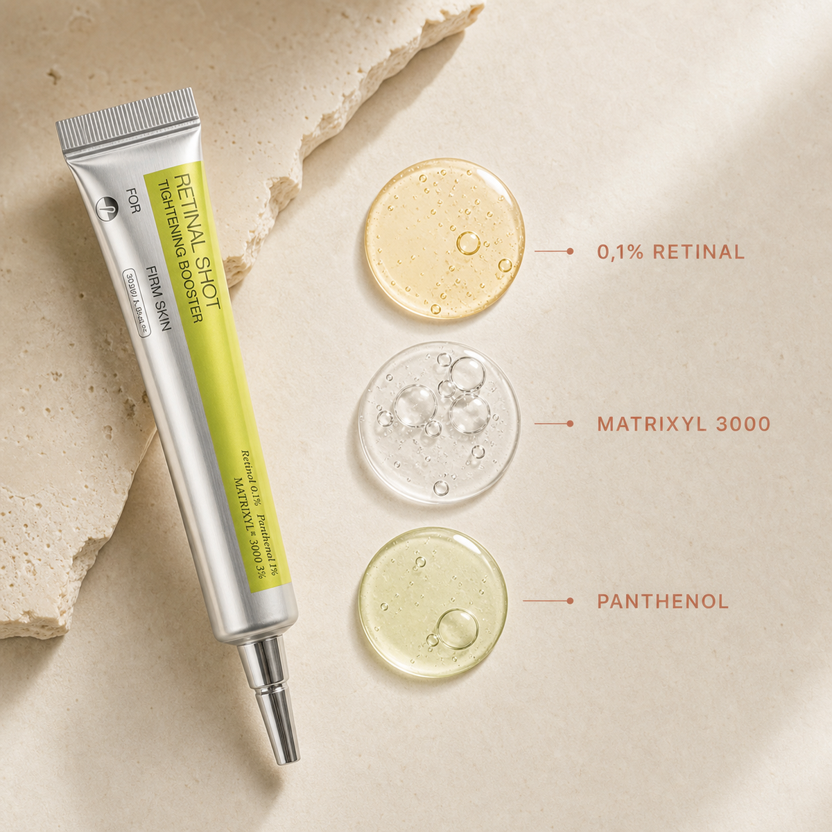 Retinal Shot met retinal, Matrixyl 3000 en panthenol