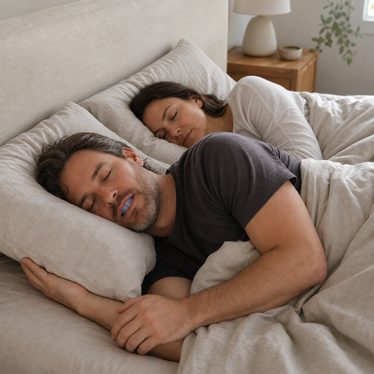 Koppel slaapt rustig met SlumberFit