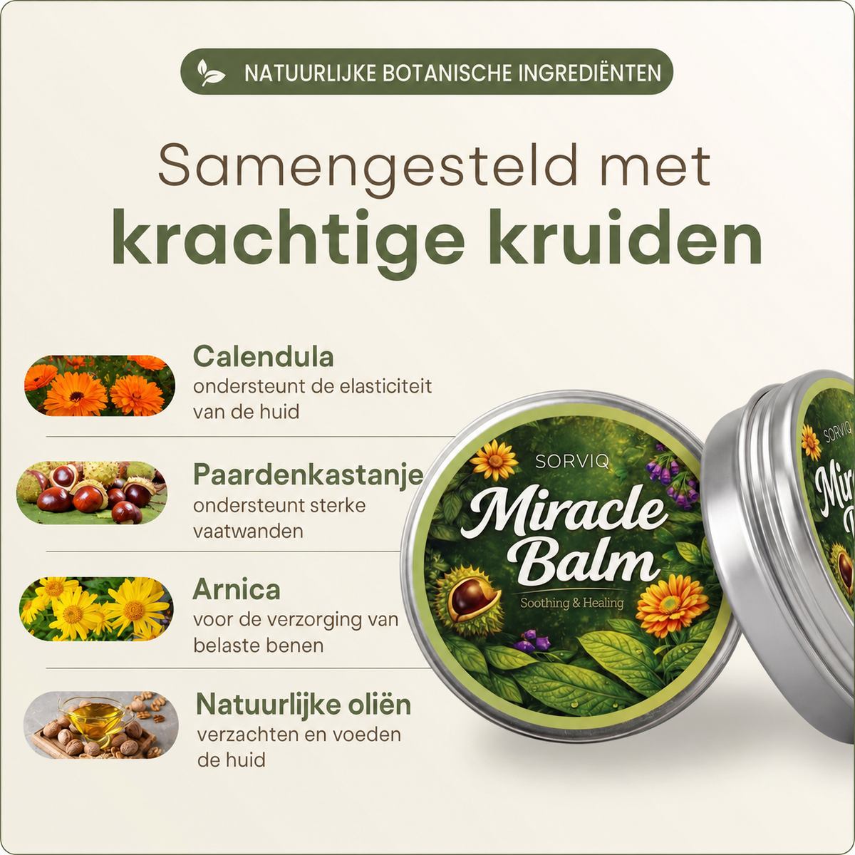 Natuurlijke botanische ingrediënten