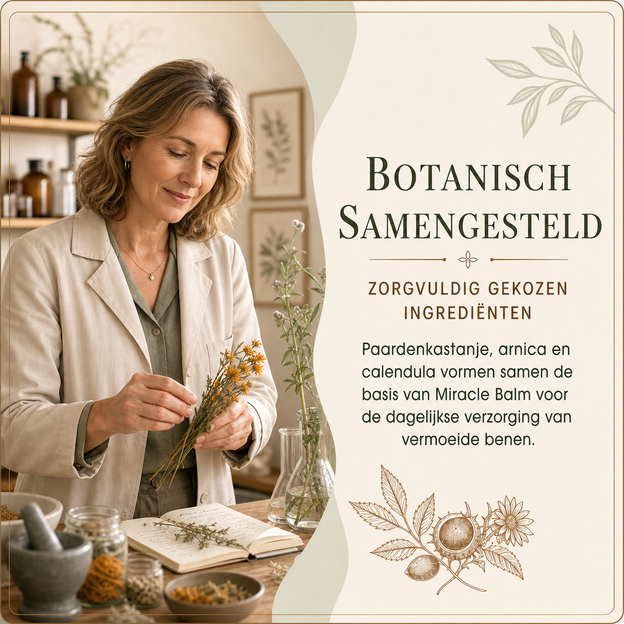 Botanische samenstelling van Miracle Balm